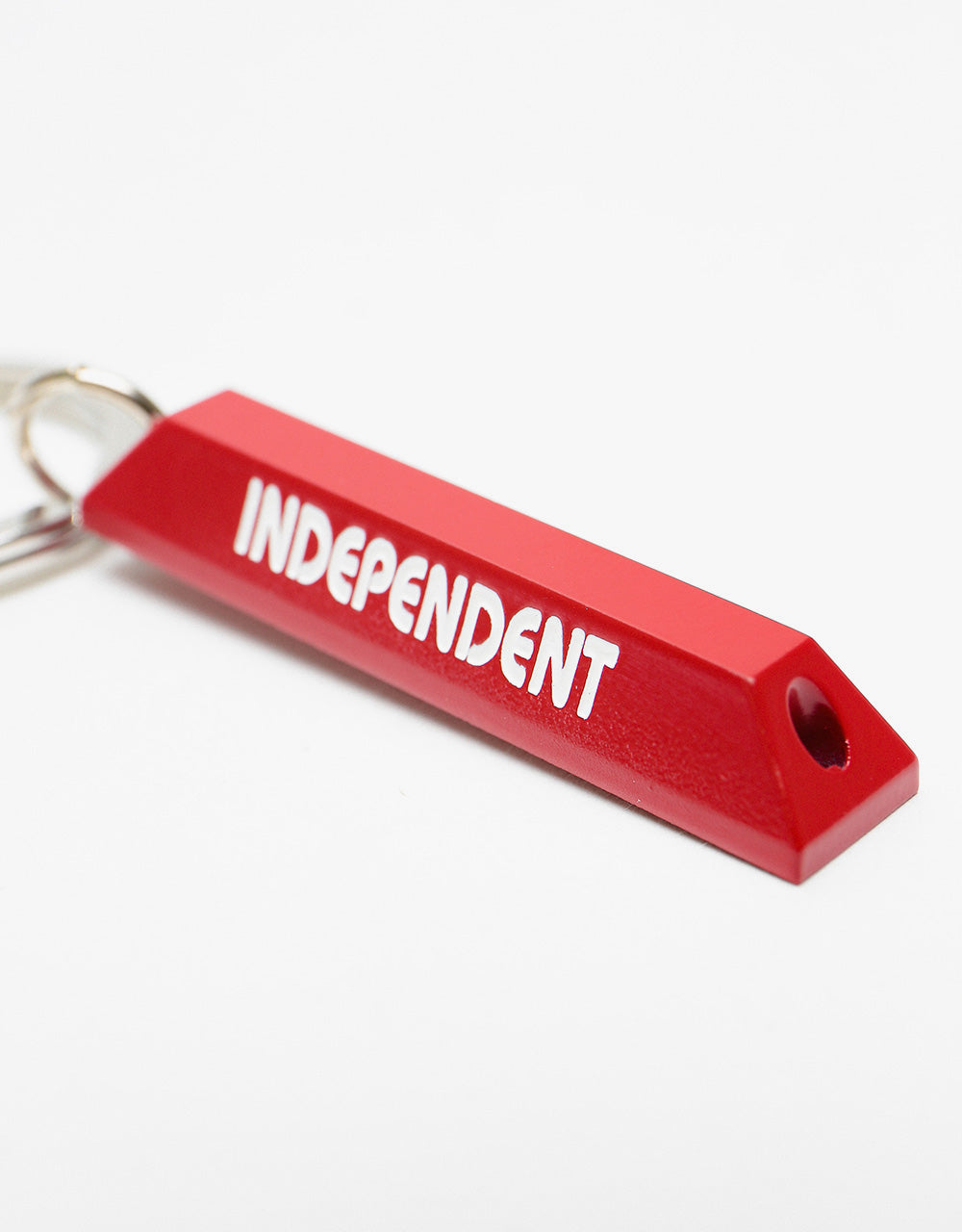 Independent Curb Keyring - Red