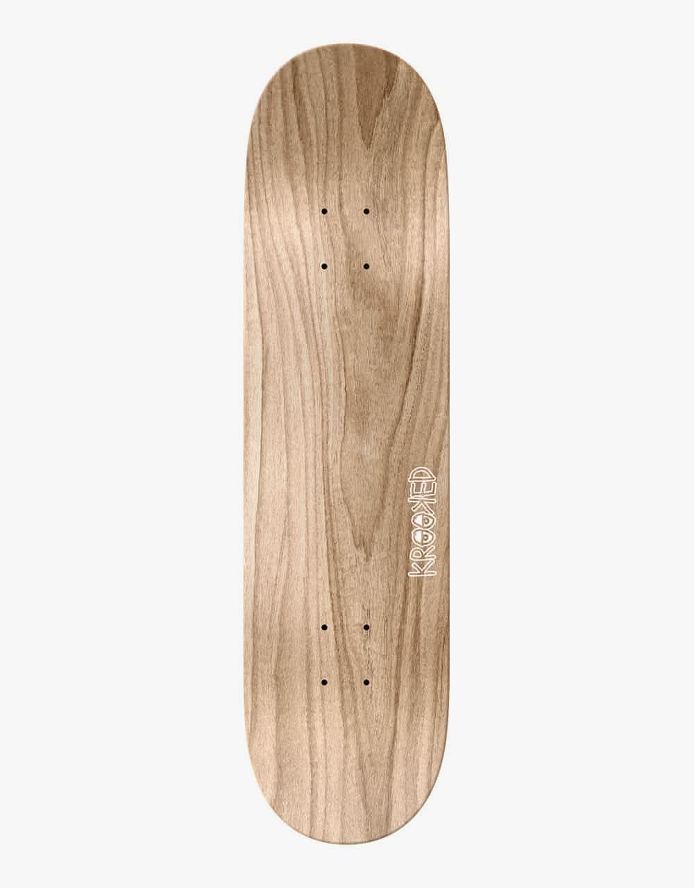 Krooked Flowers Skateboard Deck - 8.5"