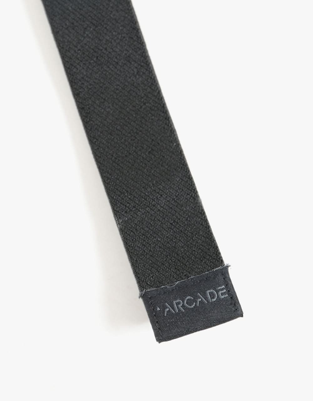 Arcade Black Stamp Belt - Black