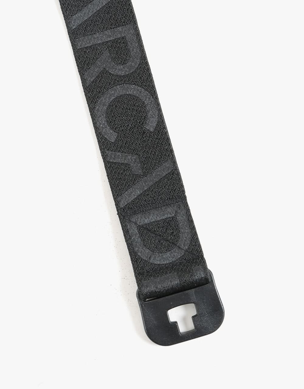 Arcade Black Stamp Belt - Black