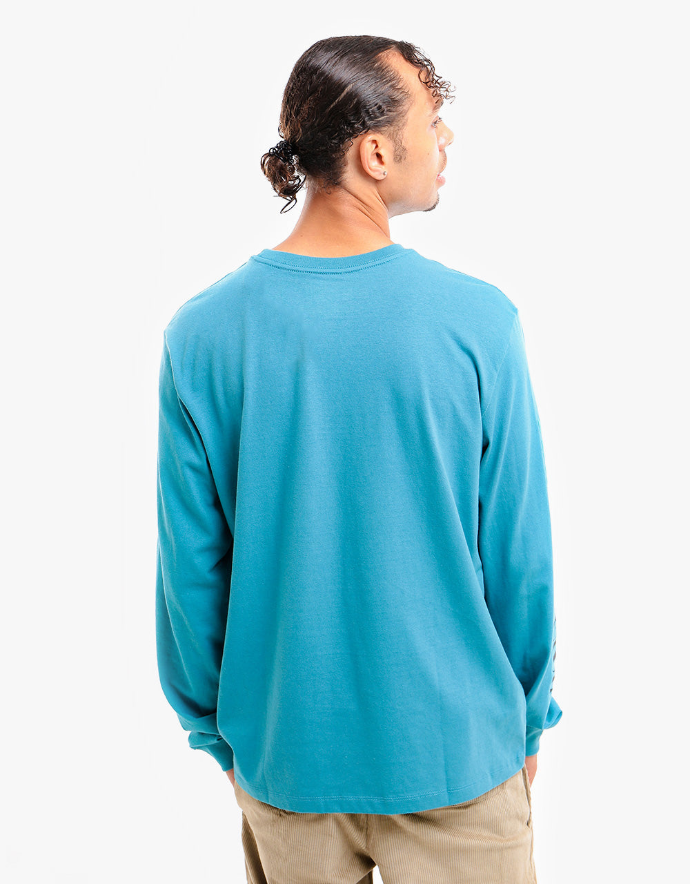 The North Face Recycled Expedition L/S T-Shirt - Storm Blue
