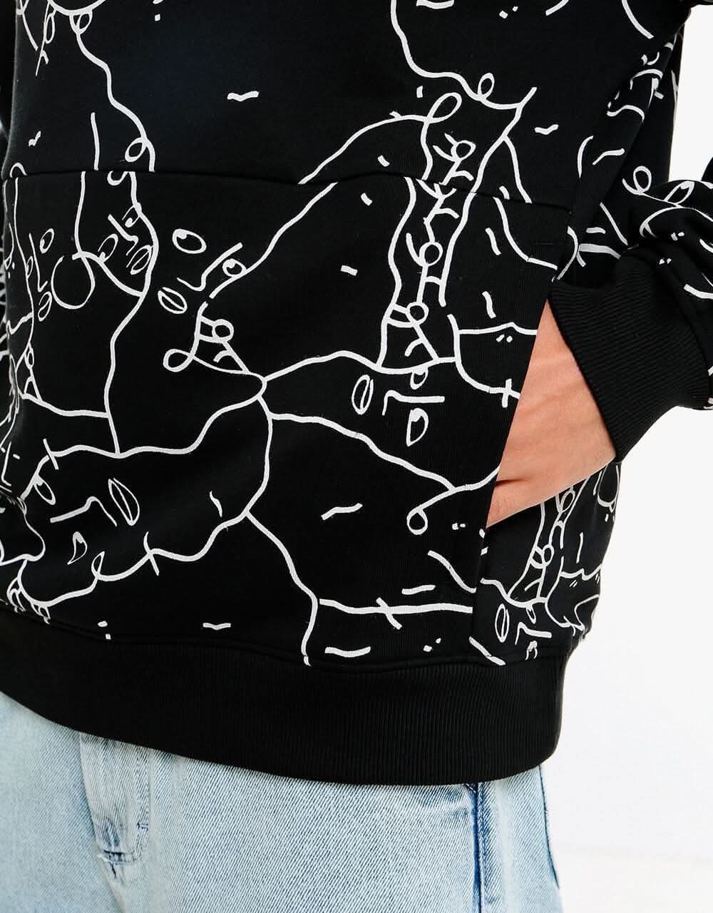 The North Face Black Box Search & Rescue Pullover Hoodie - TNF Black Shantell Martin