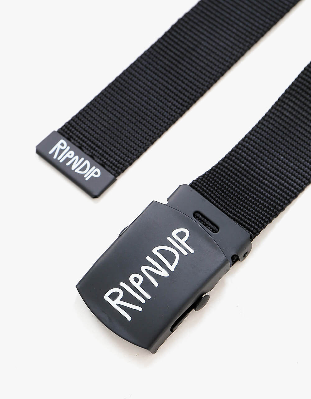 RIPNDIP Logo Web Belt - Black