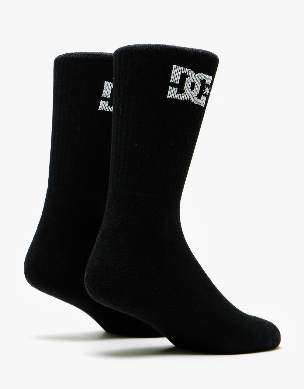 DC Crew 3 Pack Socks - Black