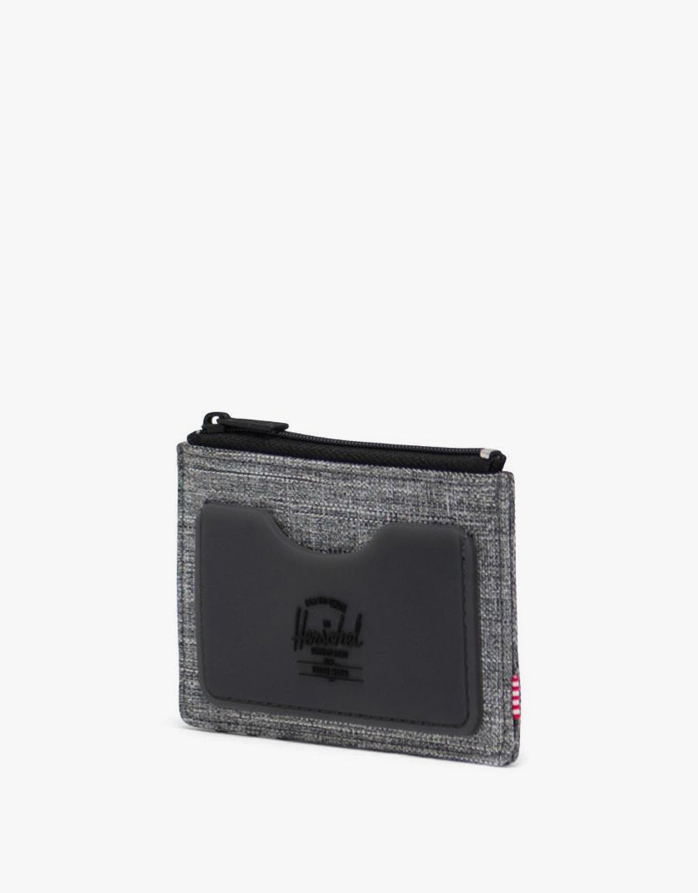 Herschel Supply Co. Oscar Rubber RFID Wallet - Raven Crosshatch/Black