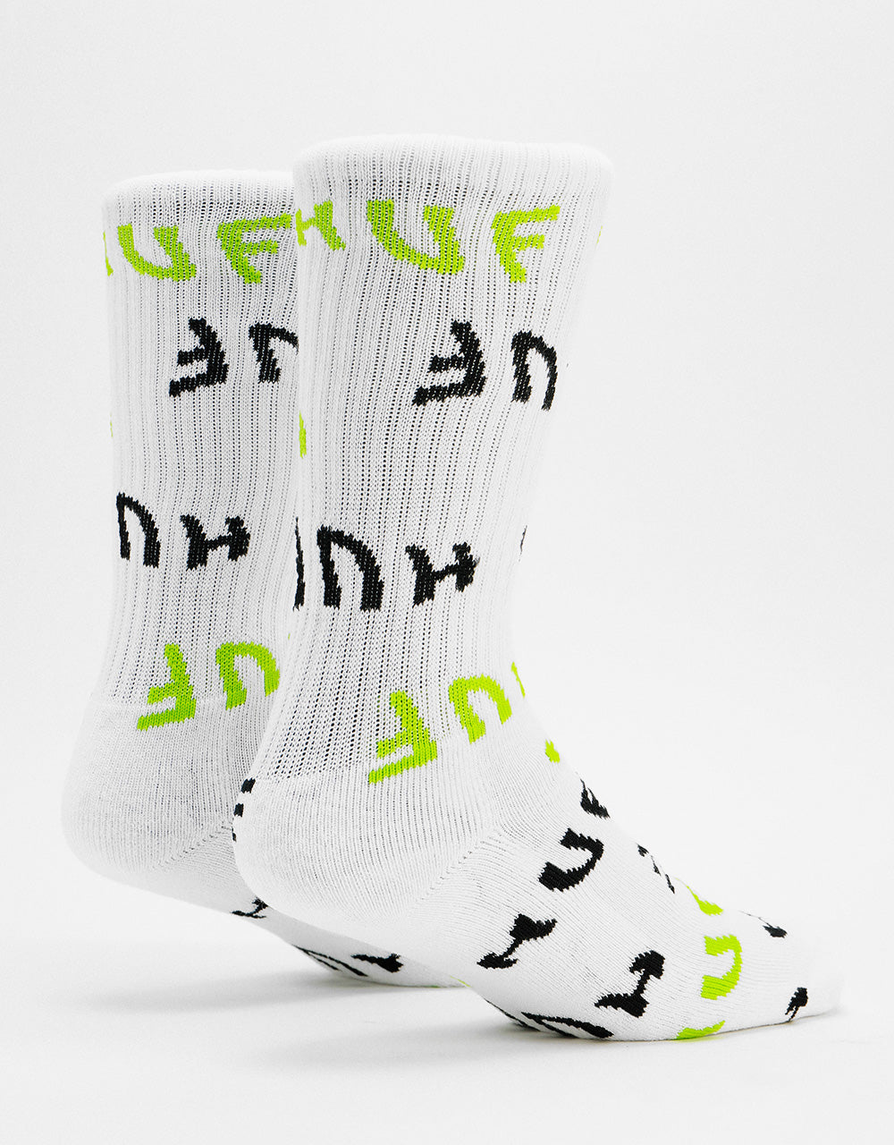 HUF Warp Socks - White