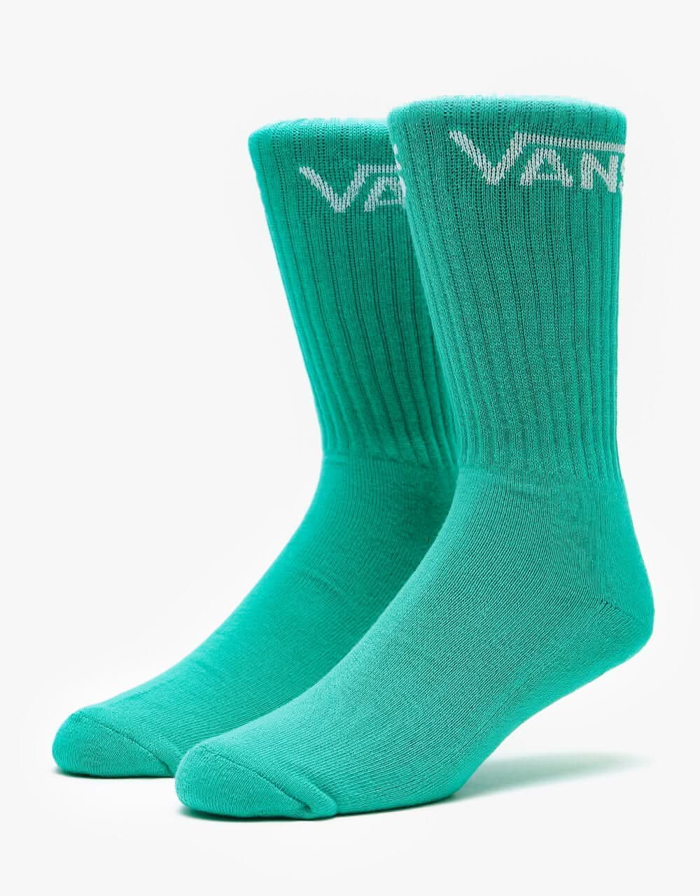 Vans Classic Crew 3 Pack Socks - Porcelain Green
