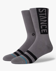 Stance OG Classic Crew Socks - Graphite