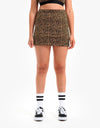 Vans Womens Strauberry Leopard Skirt - Cher Cheetah