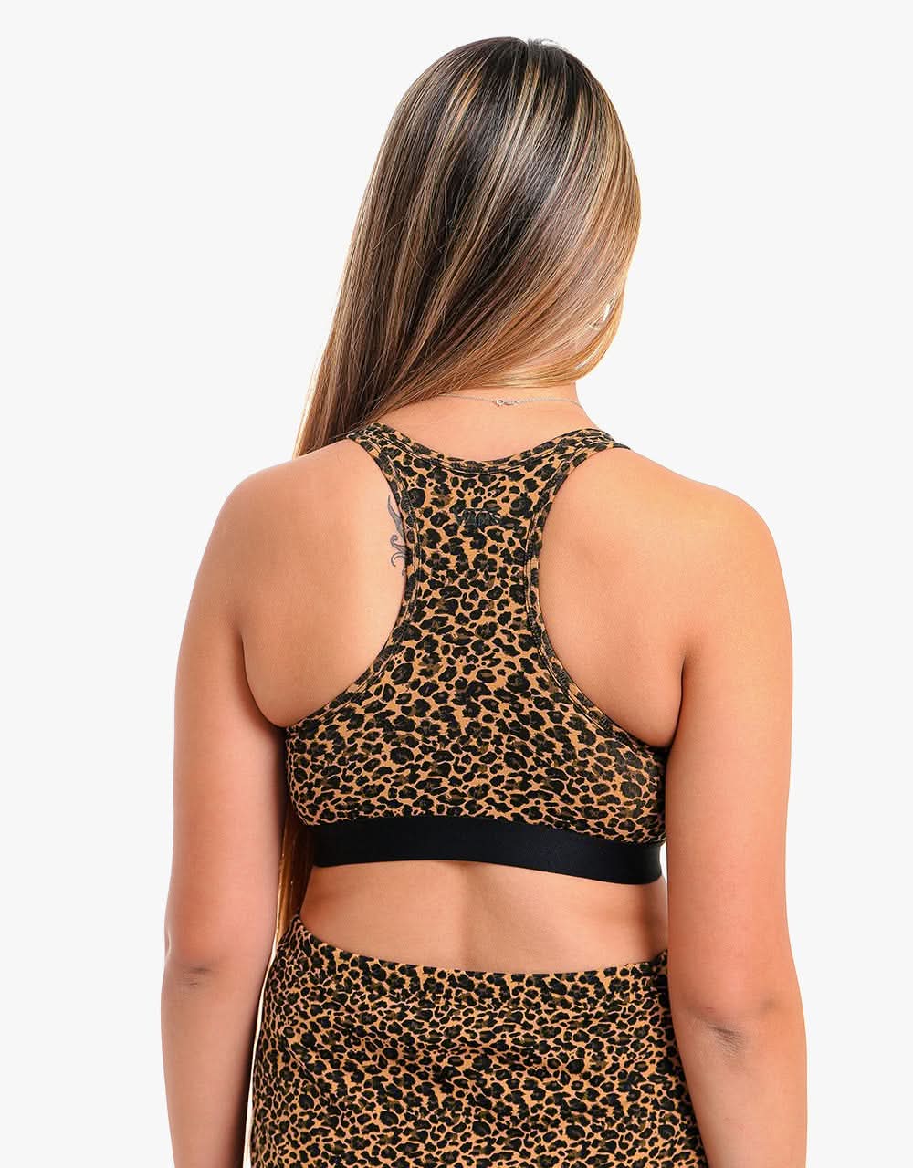 Vans Womens Strauberry Leopard Bralette - Cher Cheetah