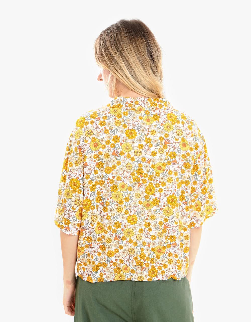 Vans Womens Trippy Floral Woven Top - Trippy Floral
