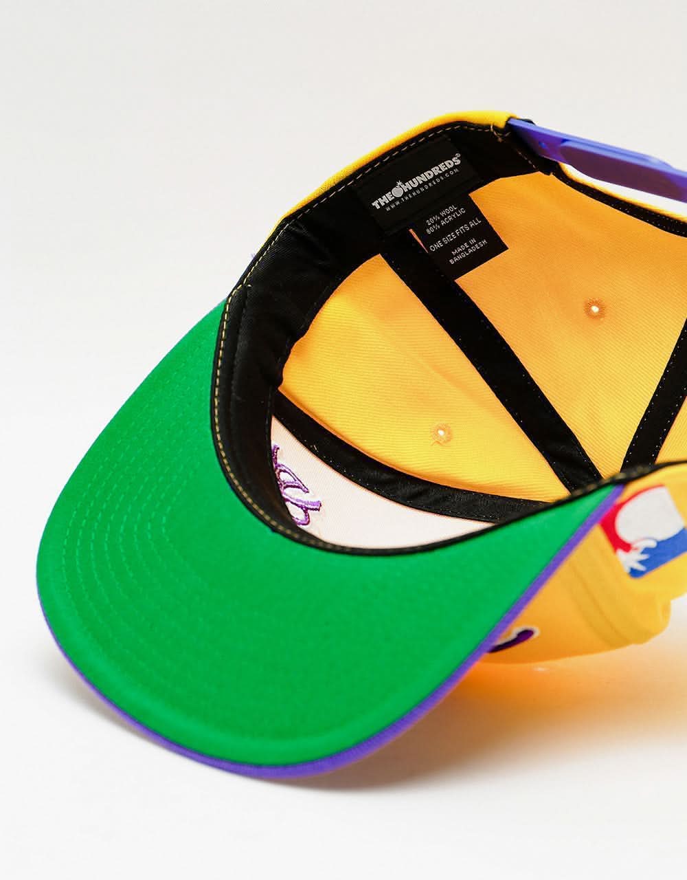 The Hundreds Team 2 Snapback Cap - Gold
