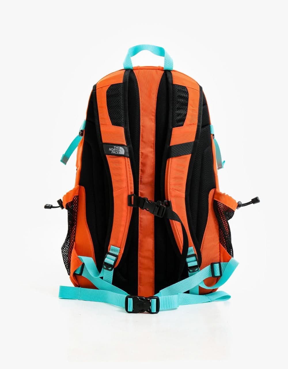 The North Face Hot Shot SE Backpack - Red Orange/Transantarctic Blue