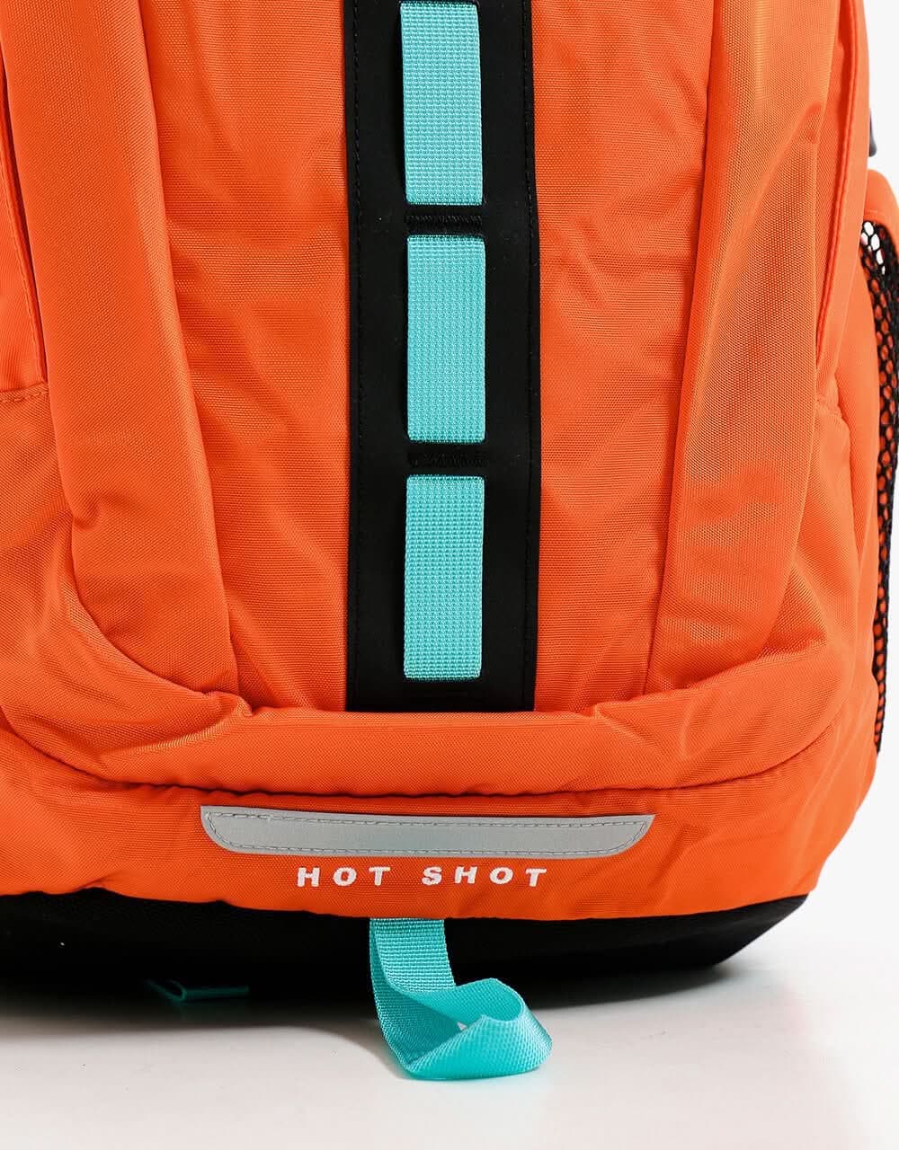 The North Face Hot Shot SE Backpack - Red Orange/Transantarctic Blue
