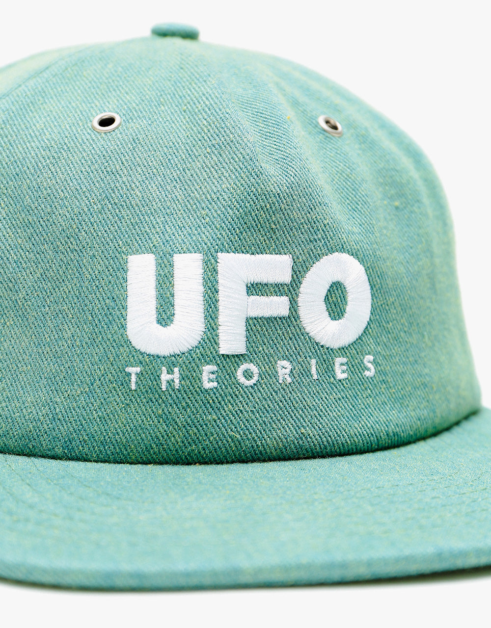 Theories Of Atlantis UFO International Strapback Cap - Washed Denim
