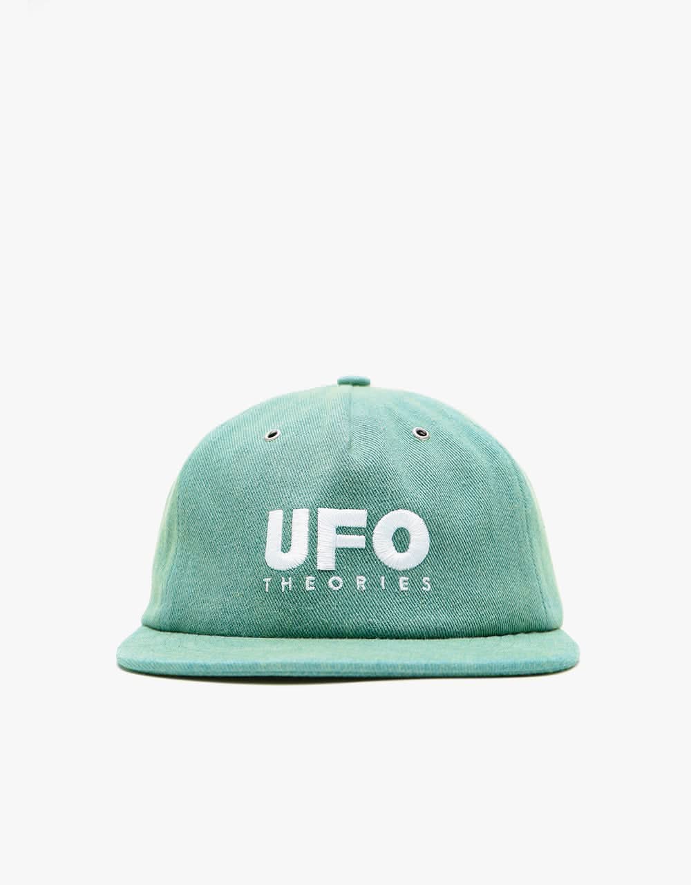 Theories Of Atlantis UFO International Strapback Cap - Washed Denim