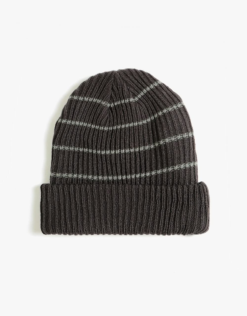 Theories Of Atlantis Burst Stripe Beanie - Vintage Brown