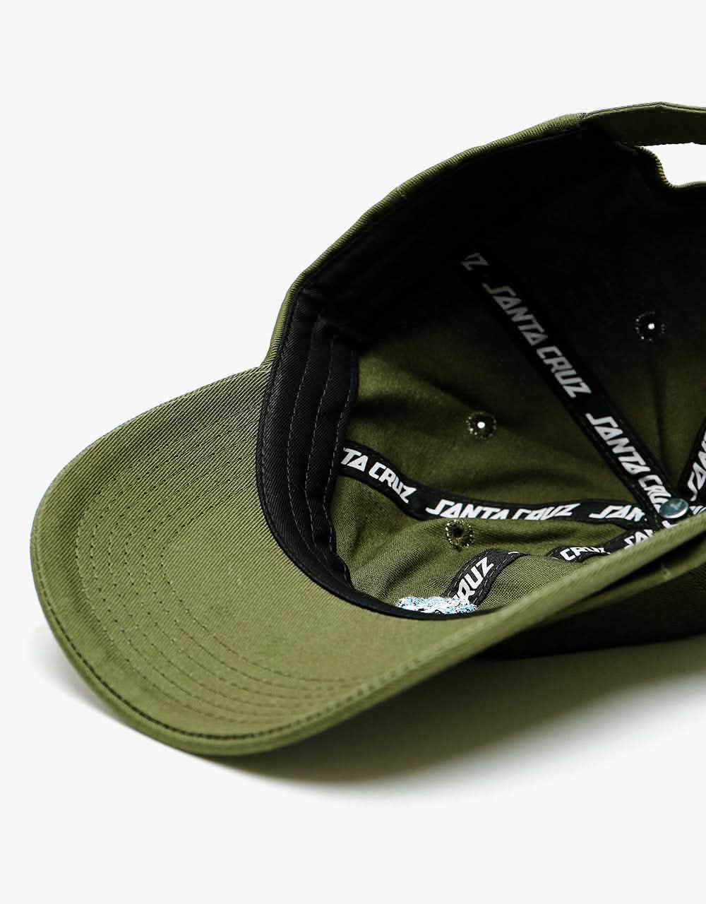 Santa Cruz Organic Screaming Mini Hand Cap - Dark Olive