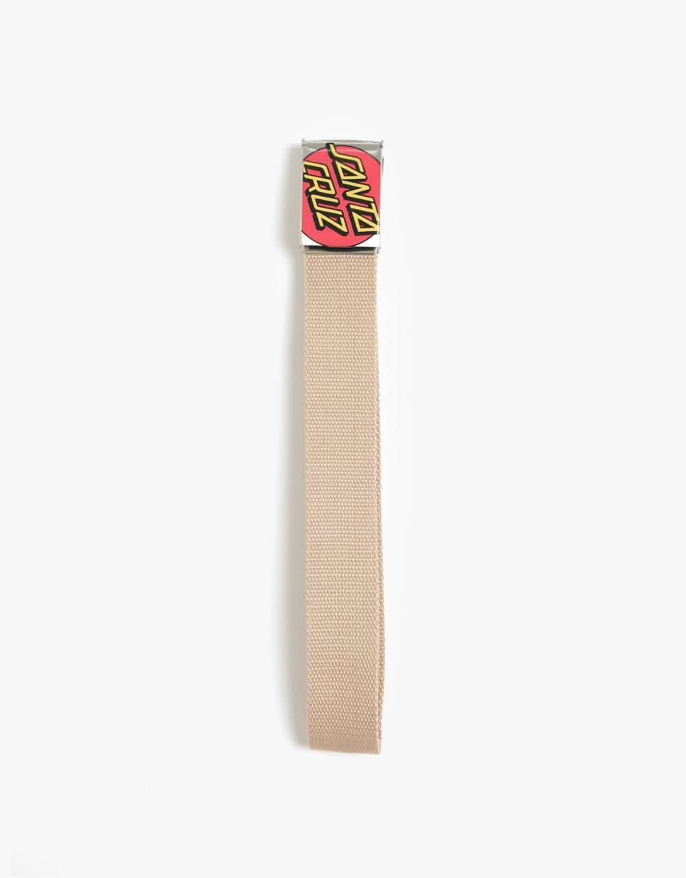 Santa Cruz Crop Dot Belt - Sand