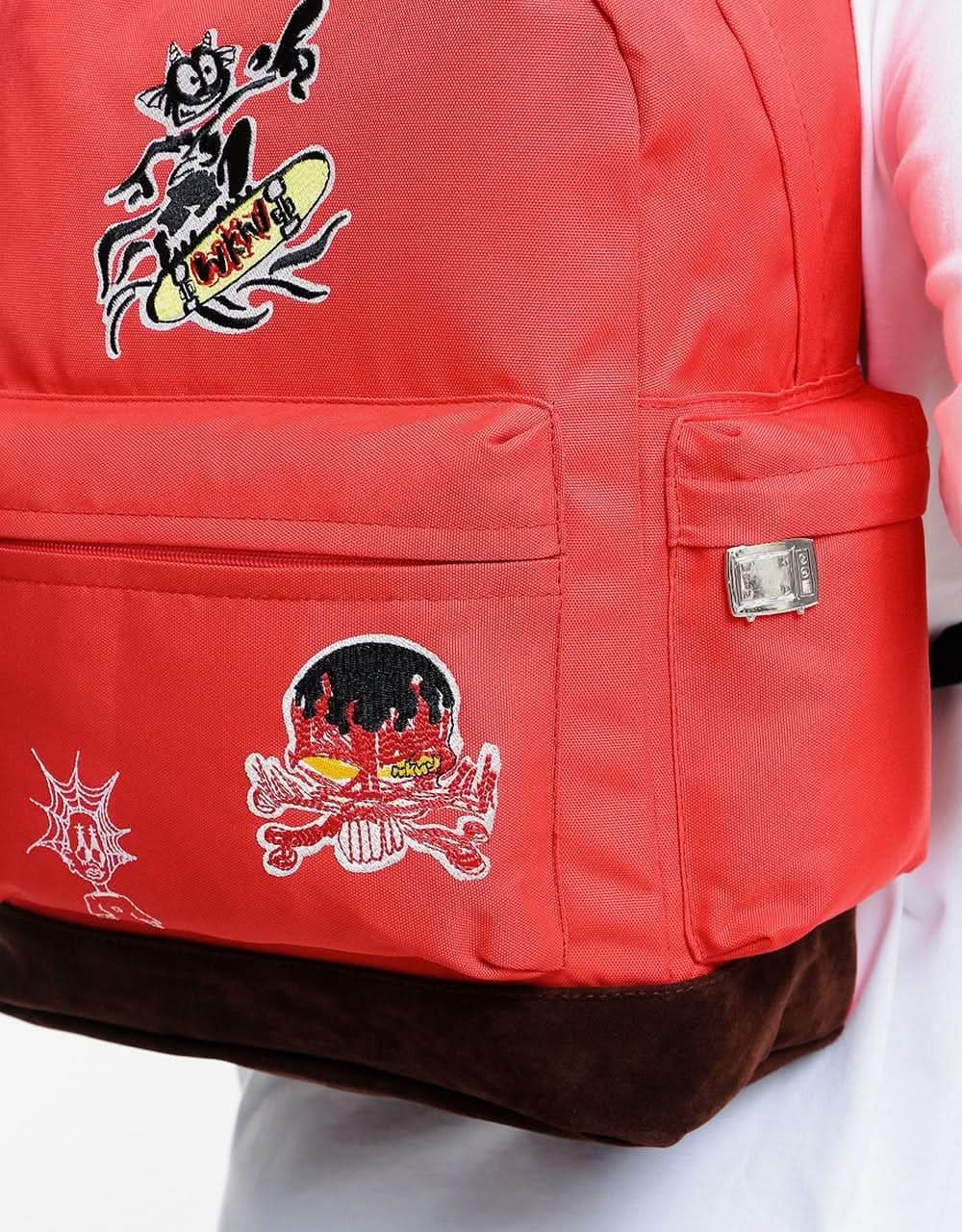 WKND Online School Backpack - Red