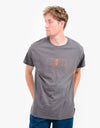 Route One Frequency T-Shirt - Charcoal