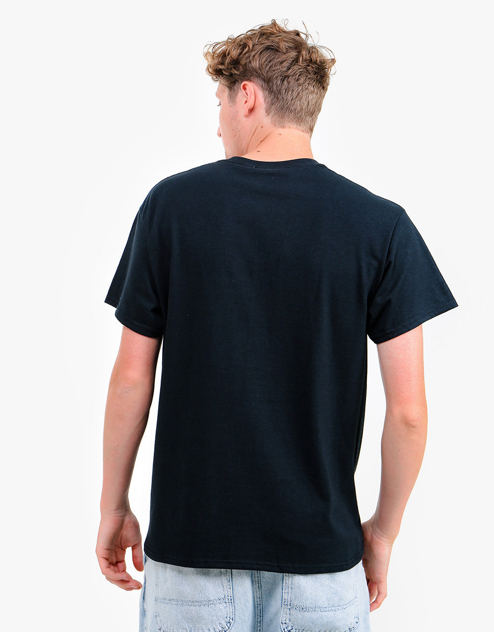 Thrasher Outlined T-Shirt - Black/Black