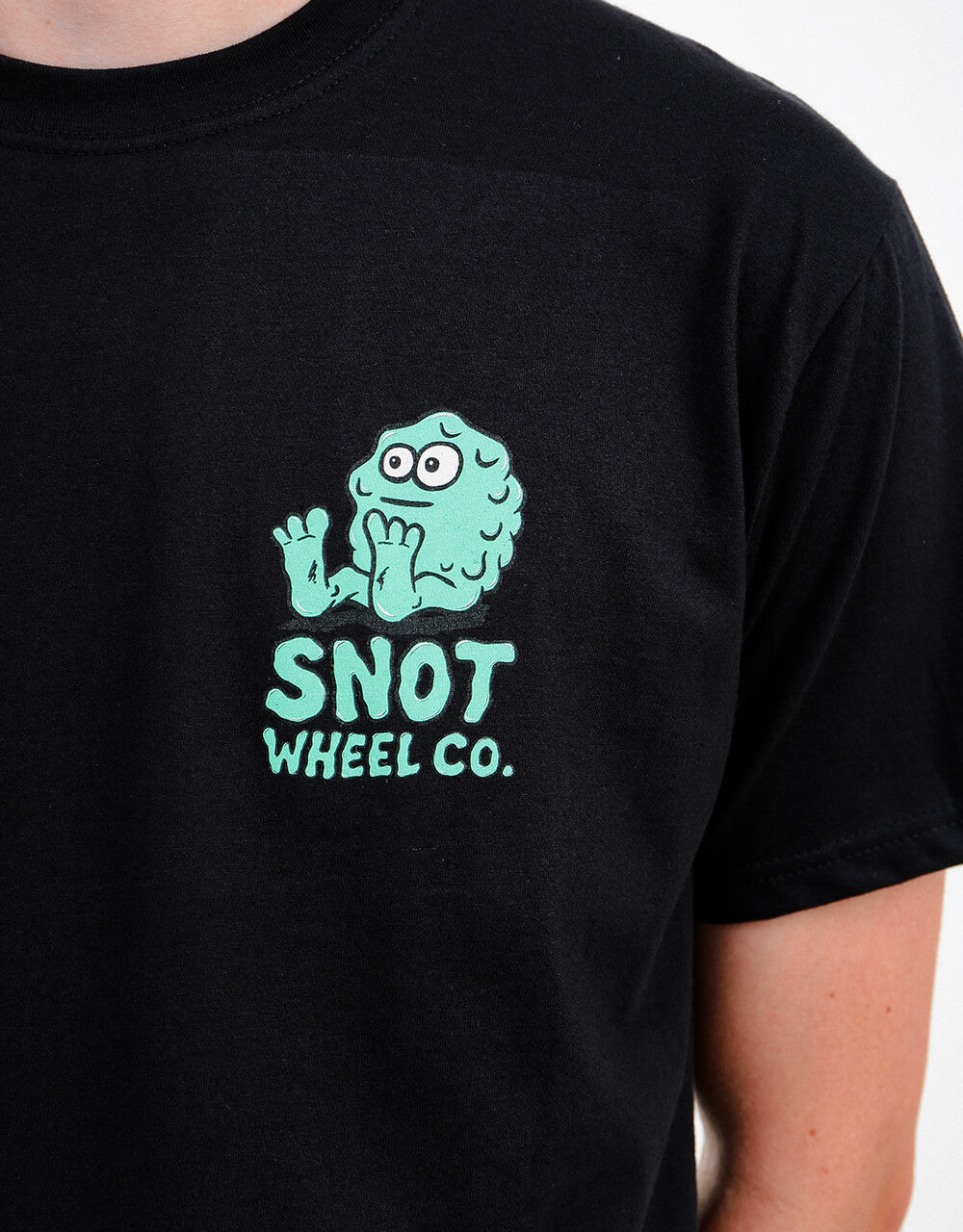 Snot Booger Logo T-Shirt - Black