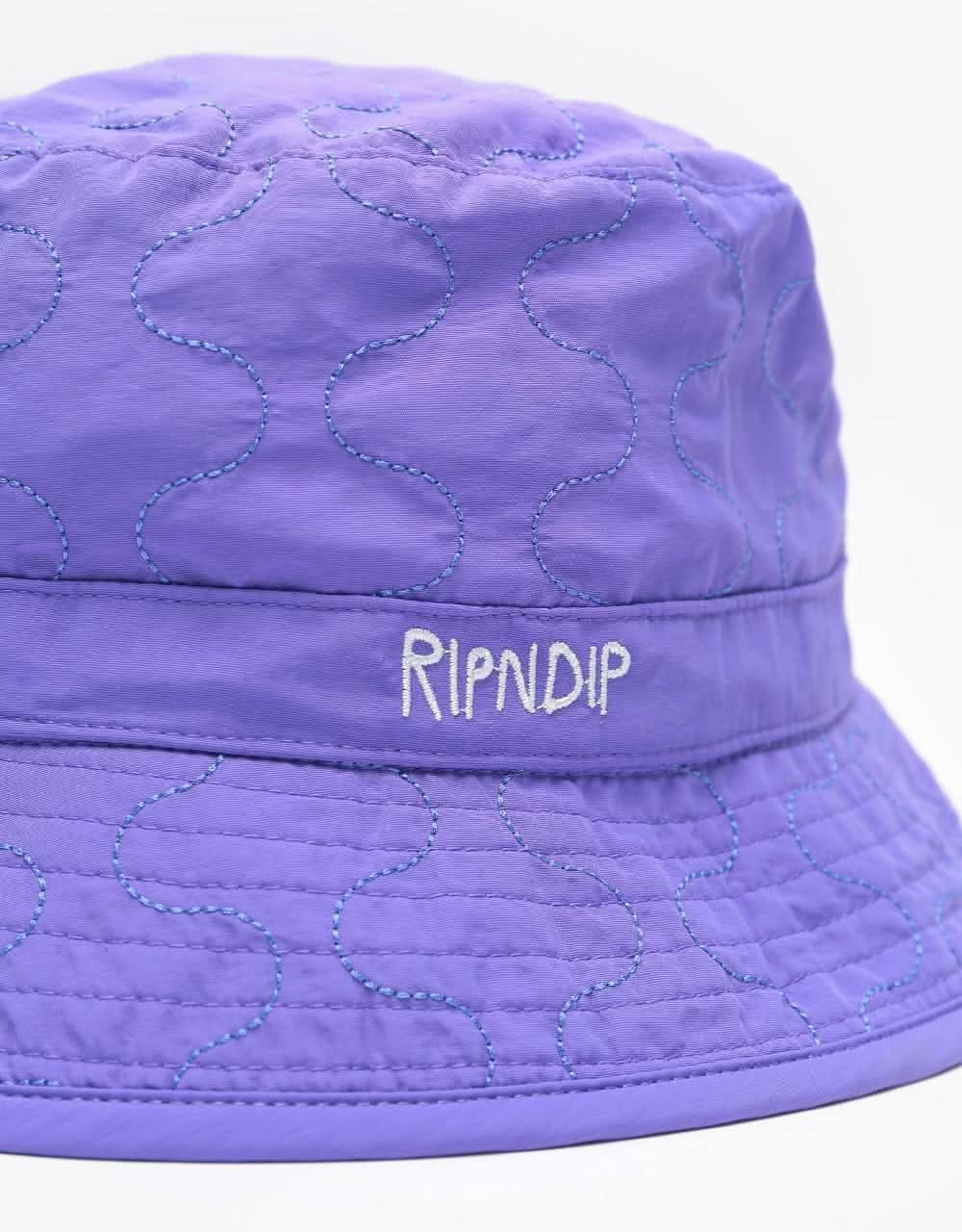 RIPNDIP Castanza Reversible Bucket Hat - Purple