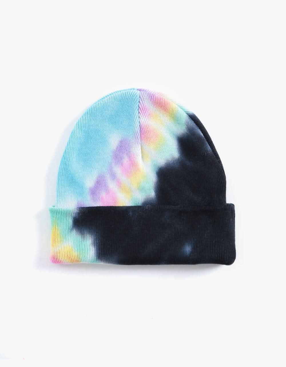RIPNDIP Lord Nermal Beanie - Black/Pink Tie Dye