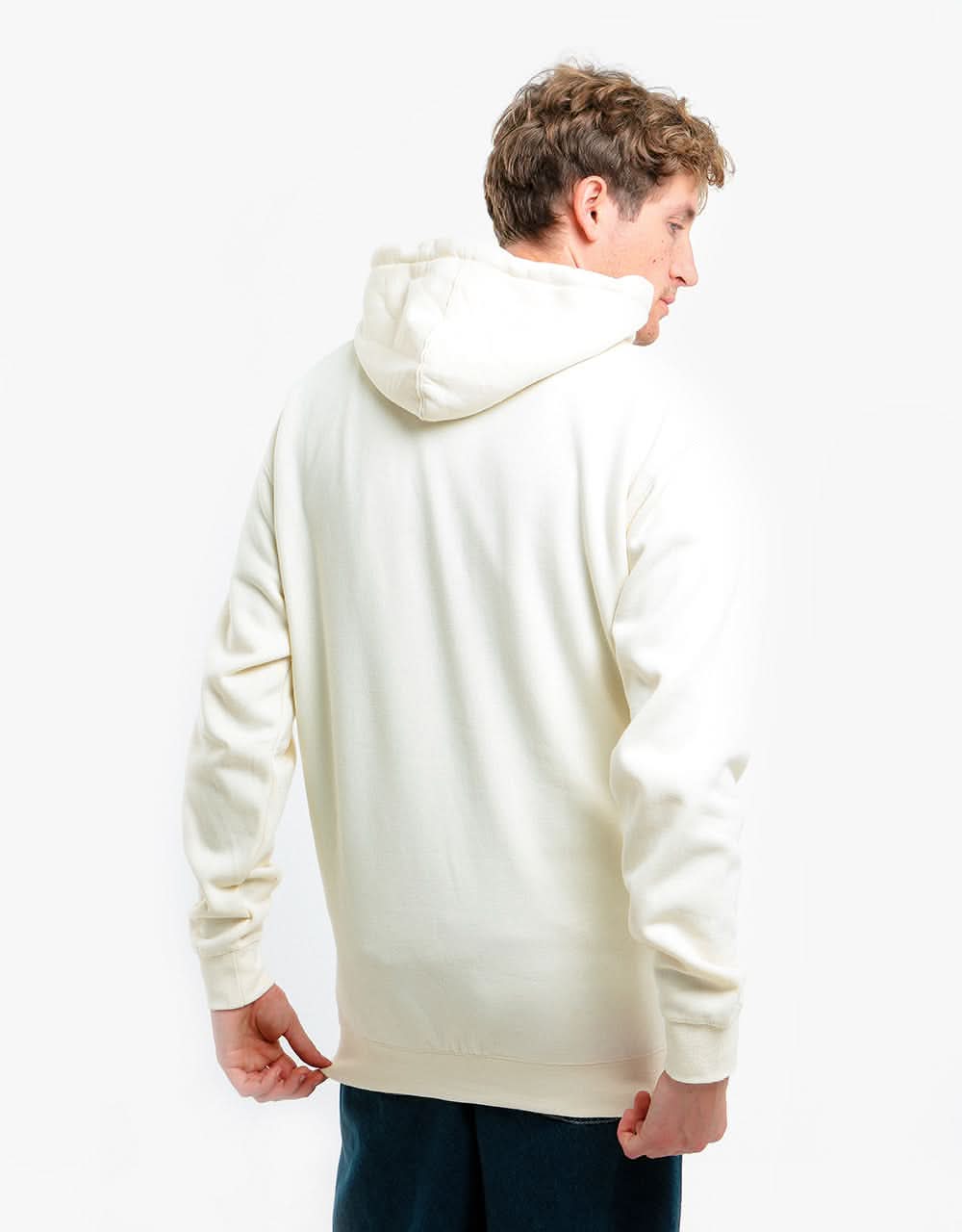 Butter Goods Bold Classic Logo Pullover Hoodie - Bone