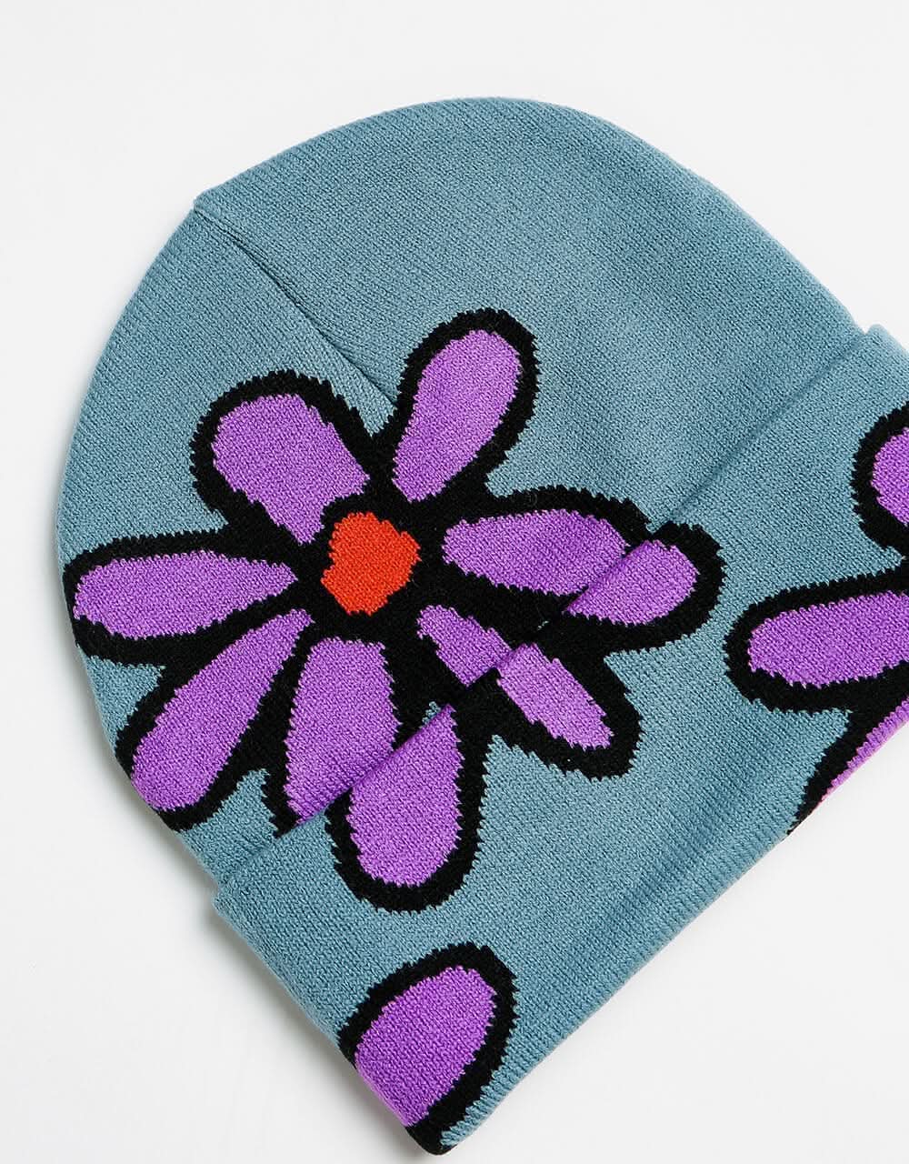 Obey Ipsum Flower Beanie - Leaf Multi