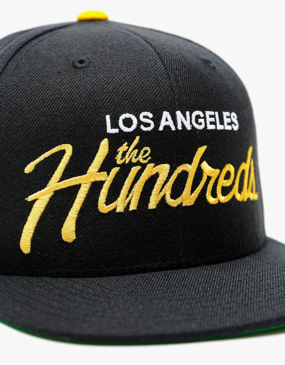 The Hundreds Team 2 Snapback Cap - Black