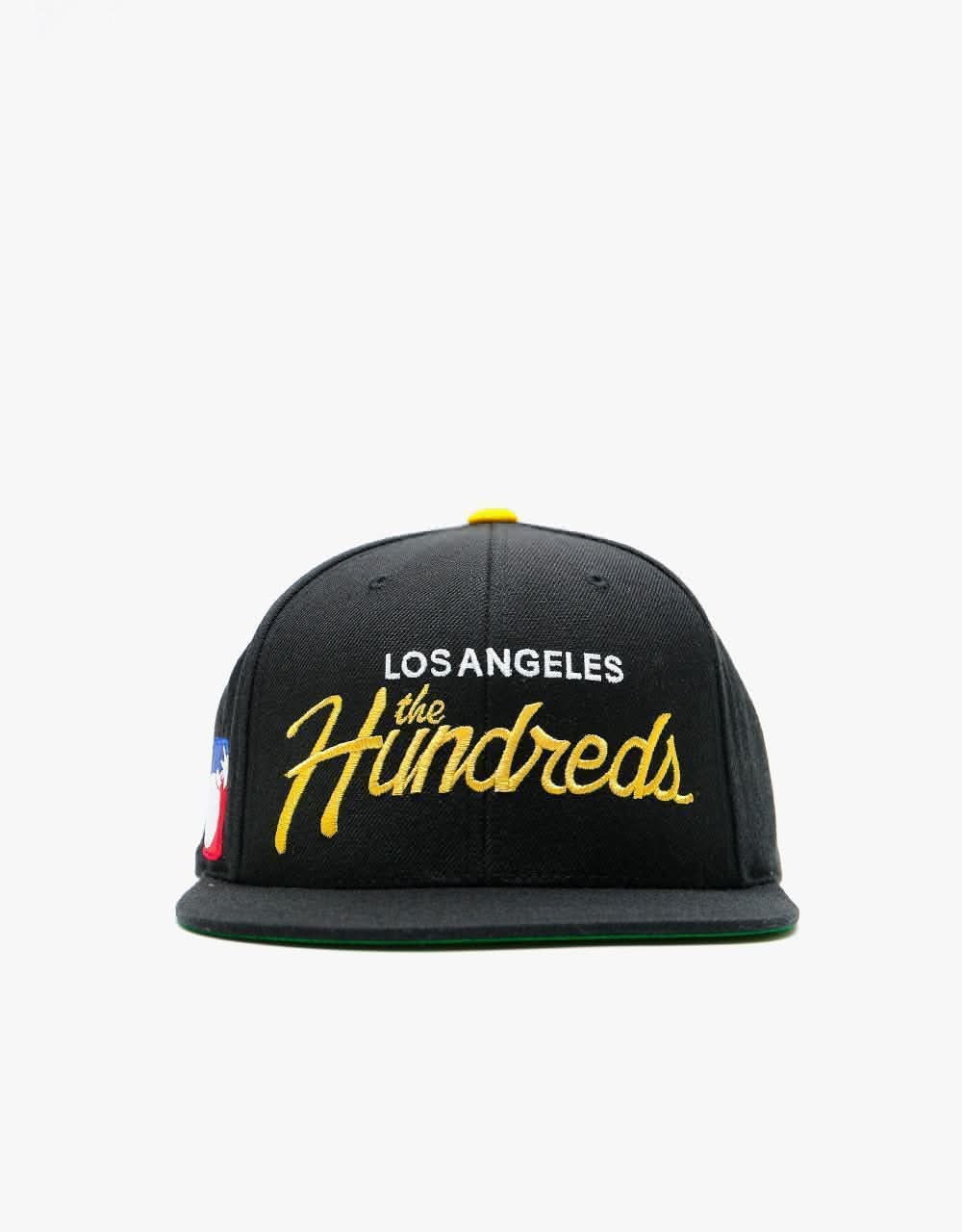 The Hundreds Team 2 Snapback Cap - Black