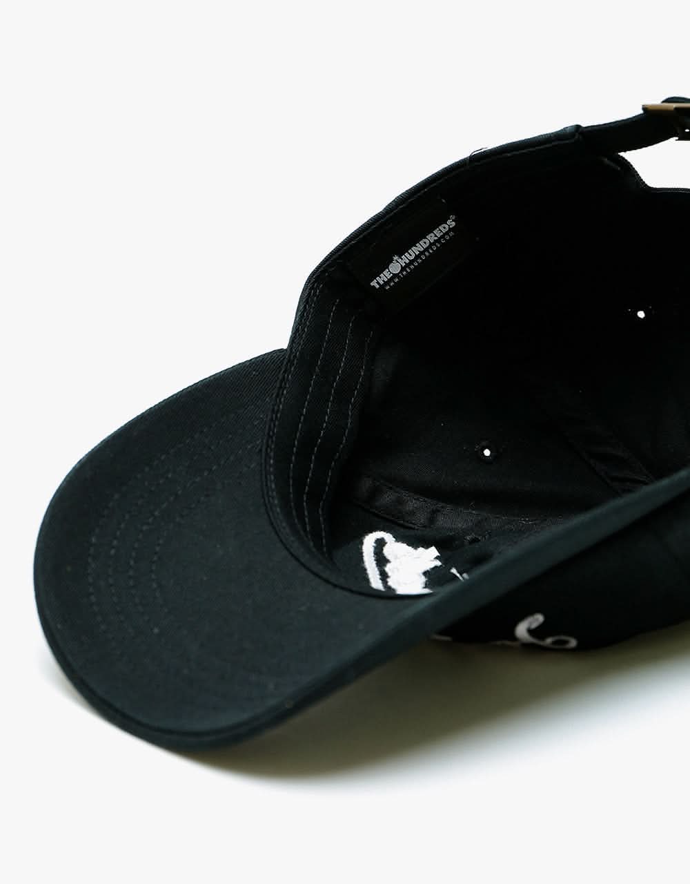 The Hundreds Slant Dad Cap - Black