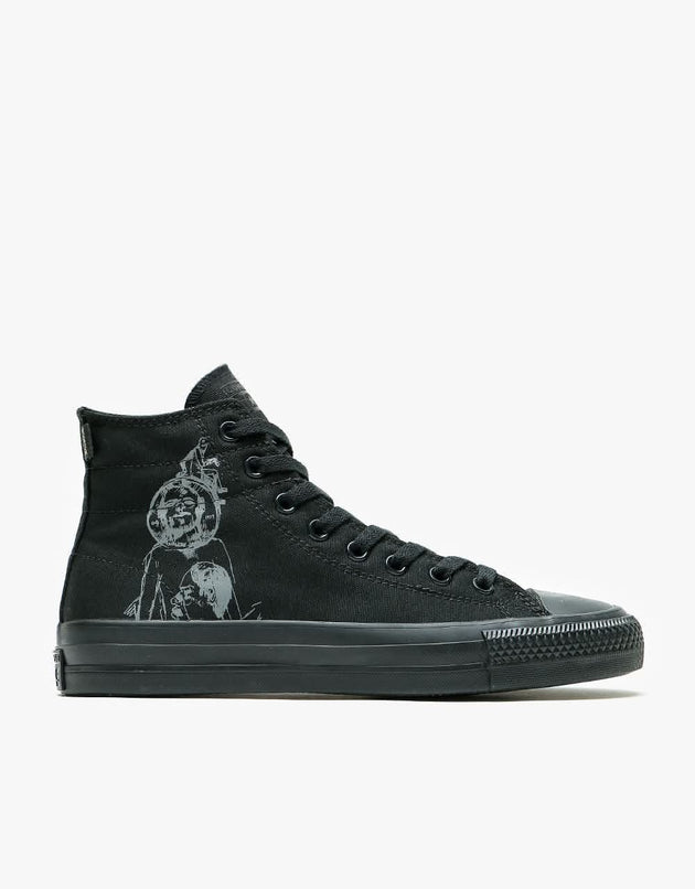 Converse Mike Anderson CTAS Pro Hi Skate Shoes - Black/Black/Black