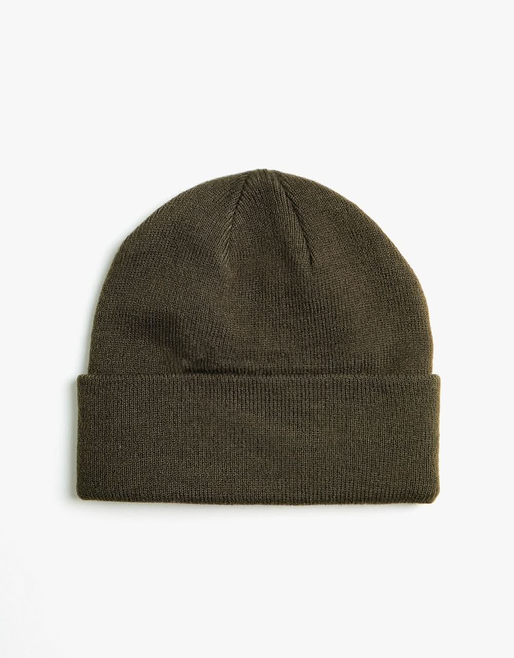 Spitfire Classic 87' Swirl Patch Beanie - Olive/Black/Red