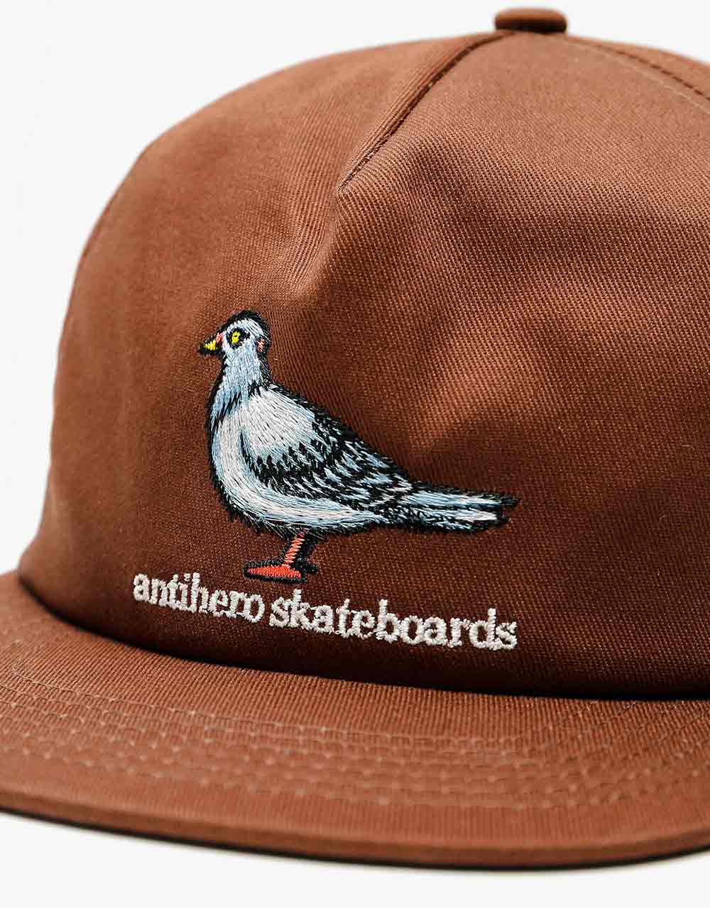 Anti Hero Lil Pigeon Snapback Cap - Brown