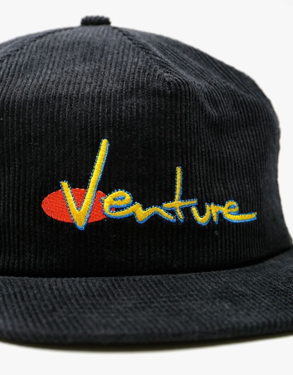 Venture 90s Snapback - Black