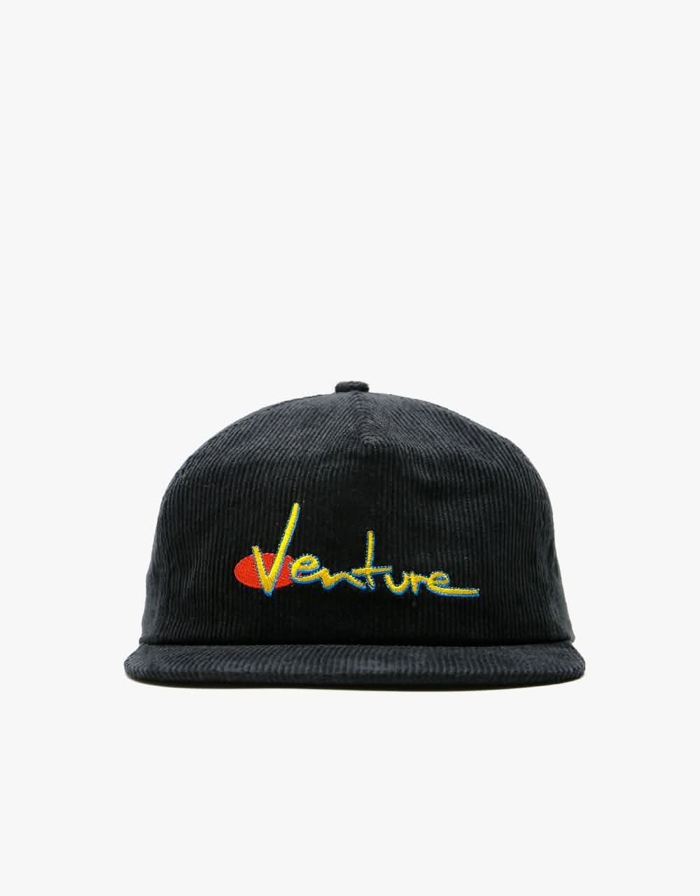 Venture 90s Snapback - Black