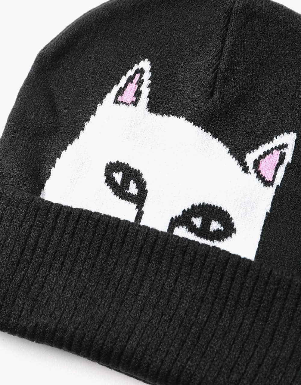 RIPNDIP Peeking Nermal Beanie  - Black