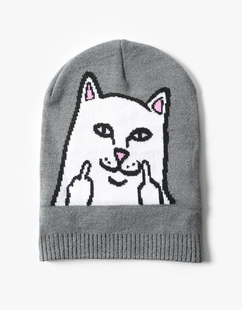 RIPNDIP Peeking Nermal Beanie  - Grey