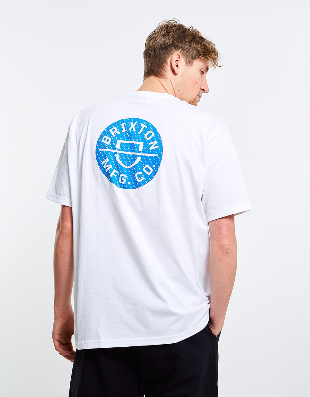 Brixton Crest II T-Shirt - White/Abstract