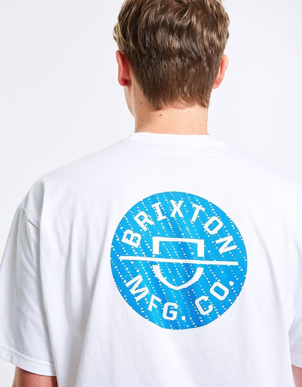 Brixton Crest II T-Shirt - White/Abstract