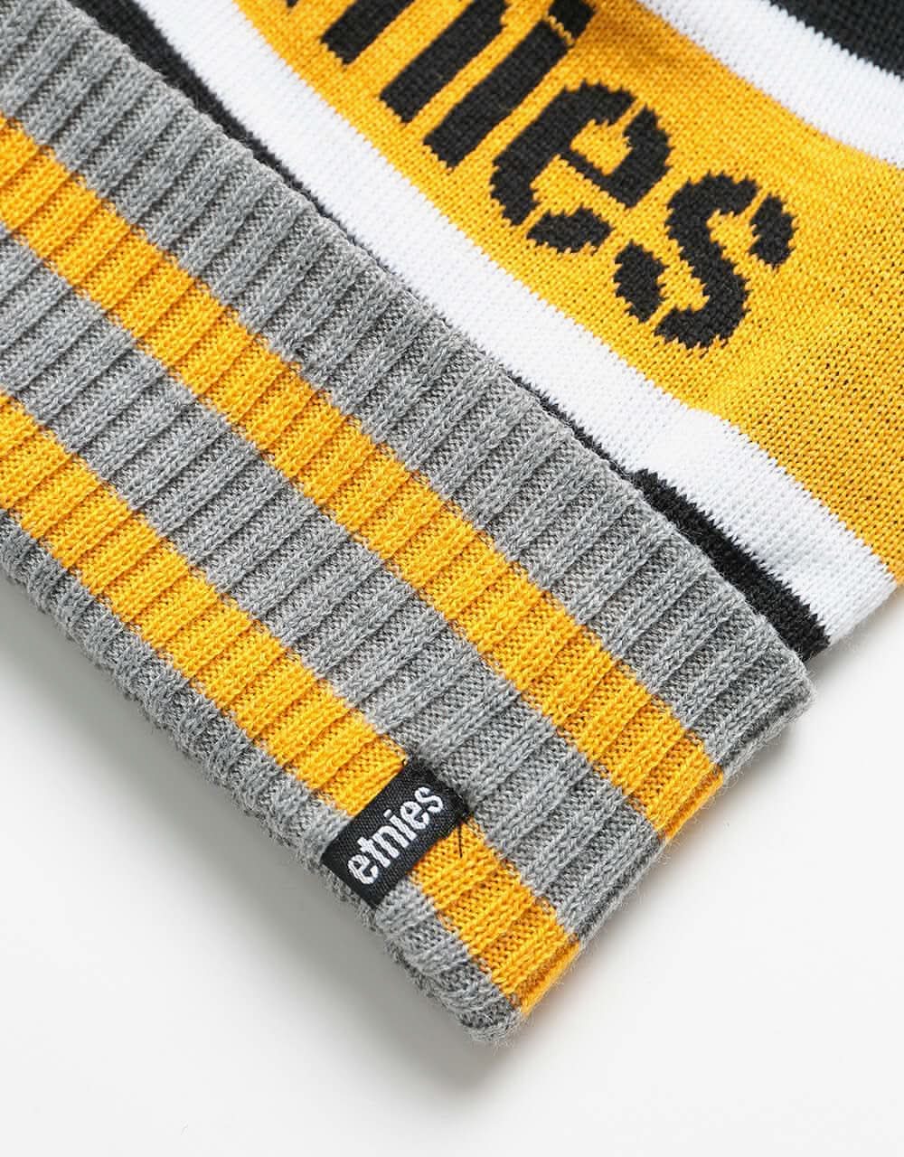 Etnies Hillcrest Beanie - Black/Yellow
