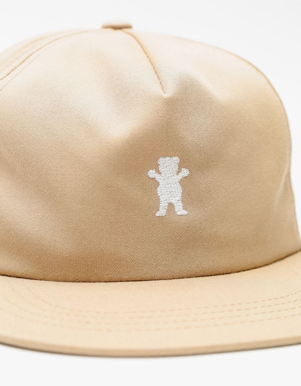 Grizzly OG Bear Unstructured Cap -  Khaki