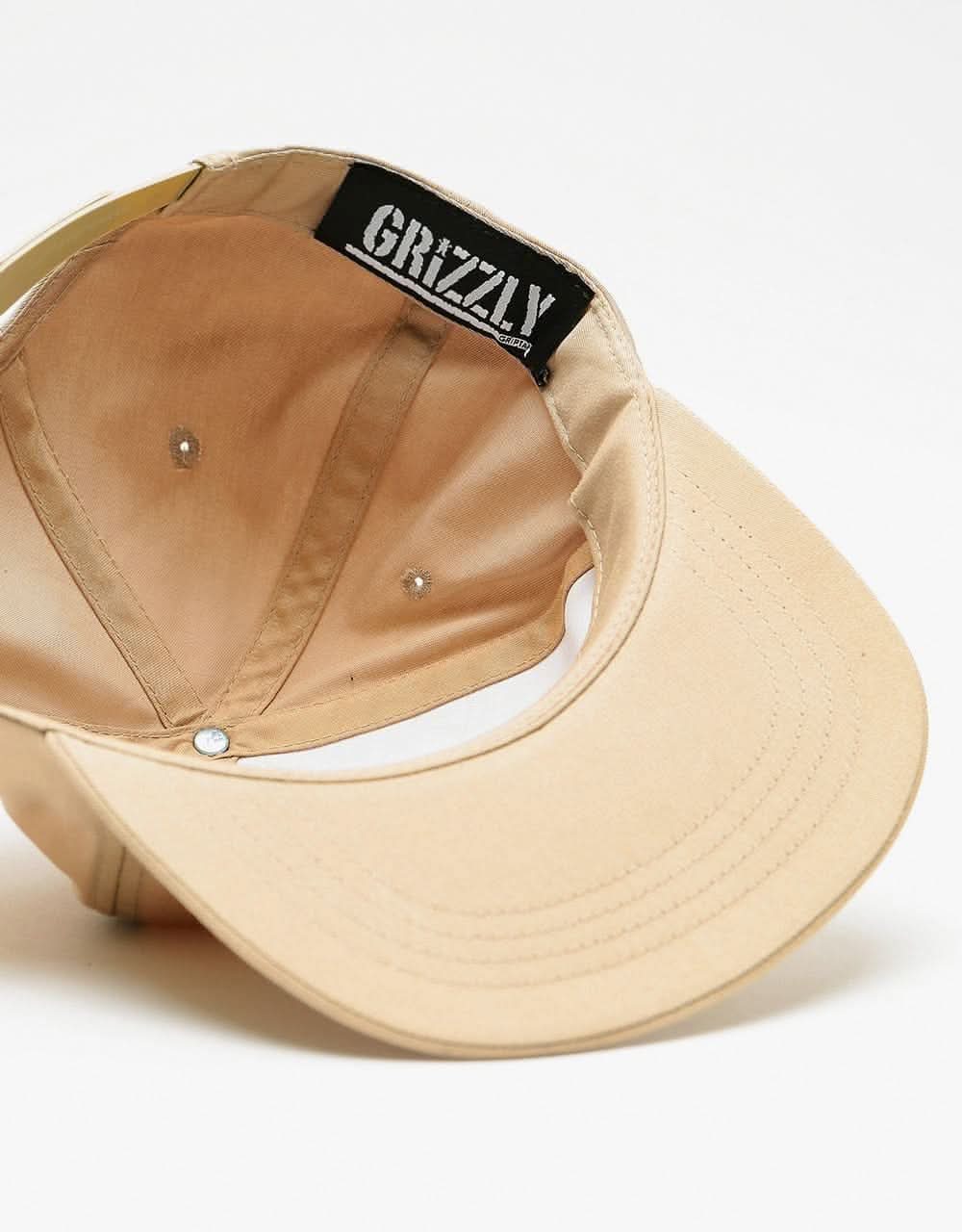 Grizzly OG Bear Unstructured Cap -  Khaki