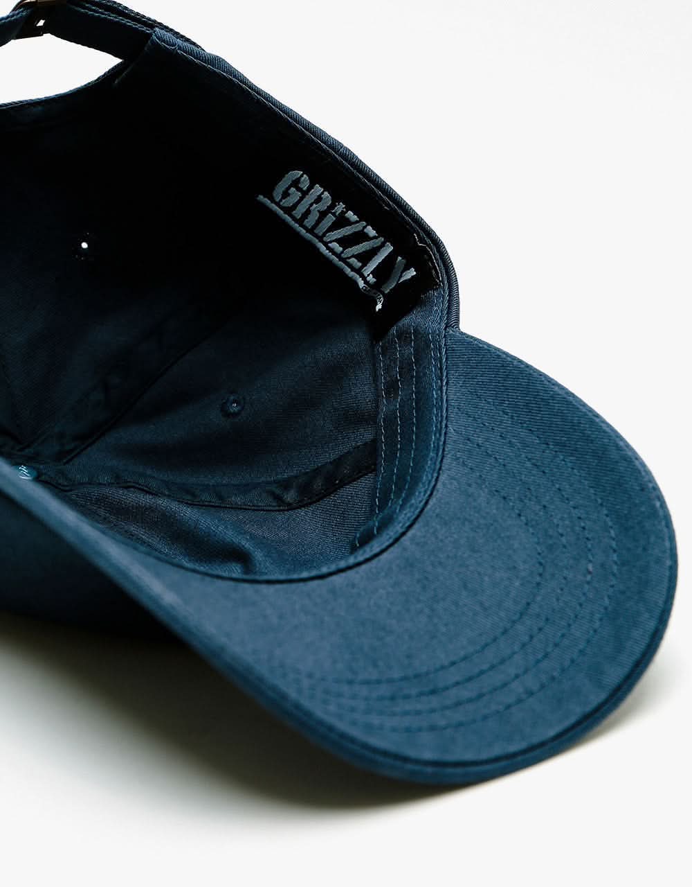 Grizzly OG Bear Dad Cap -  Navy/White