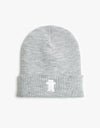 Grizzly OG Bear Embroidered Beanie - Heather Grey