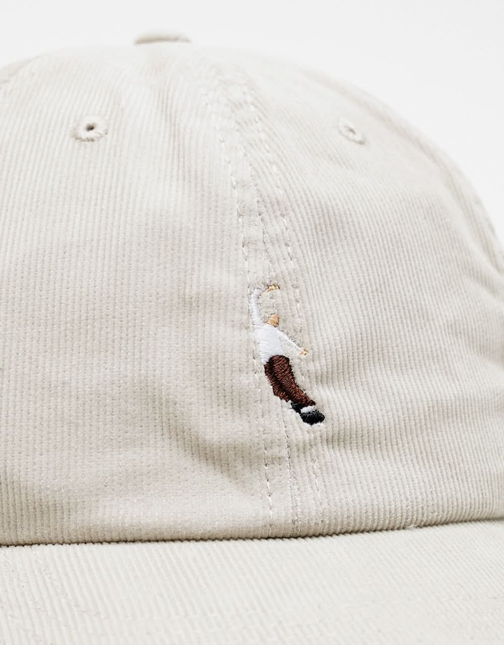 Magenta PWS Cord Dad Cap - Off White