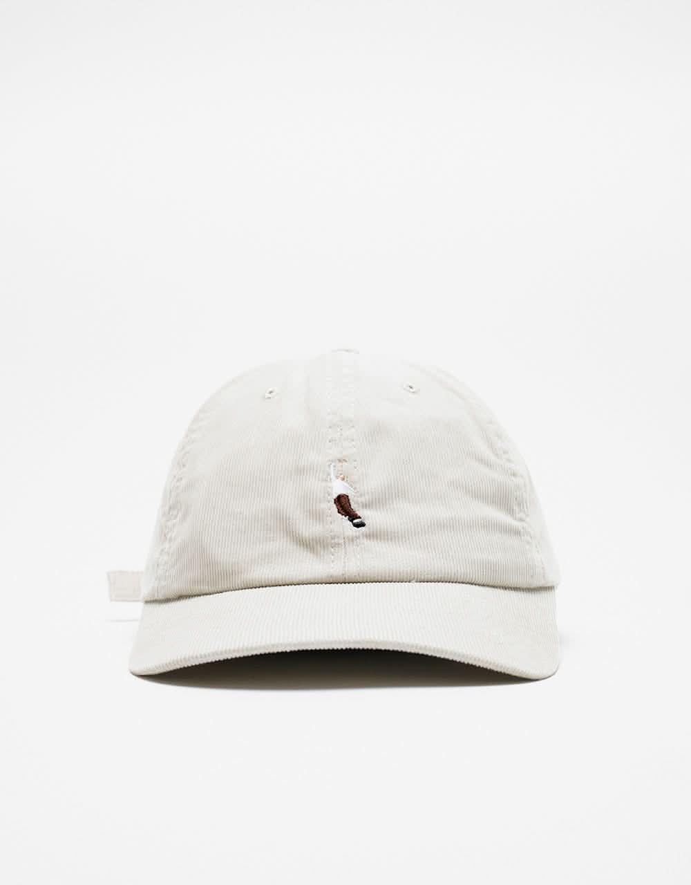 Magenta PWS Cord Dad Cap - Off White